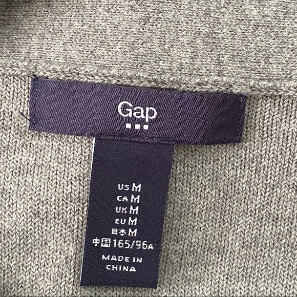 GAP LS Tunic Sweatshirt- Med - Picture 4 of 4